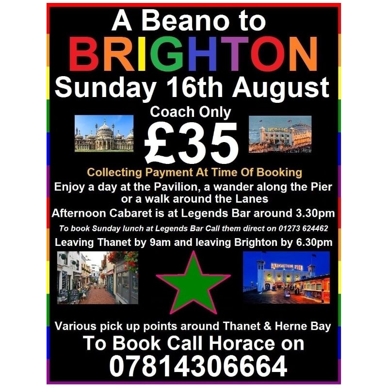Image representing Beano to Brighton from Broadstairs & St. Peters Chamber of Commerce