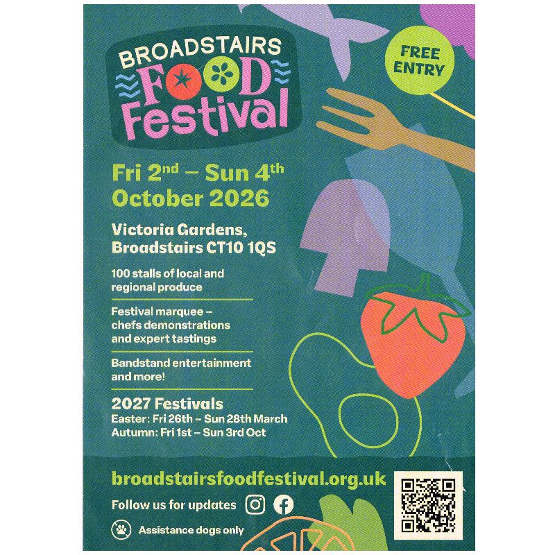 Image representing Broadstairs Food Festival from Broadstairs & St. Peters Chamber of Commerce